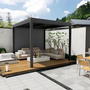 Custom Size Aluminum Pergola for Outdoor Patio Garden