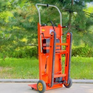Tracked Electric Stair Climbing Hand Truck for Building Material Campus Plant Airport Station with Powder Coated Finish Anti Rust Frame