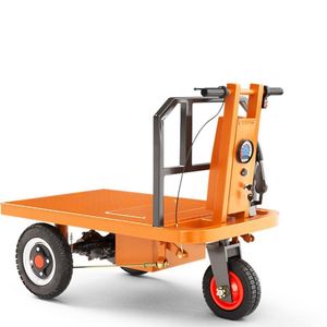 Double Seat Electric Trolley for Workshop Personnel Transport Mall Hotel Hospital Supermarket Warehouse Factory with Custom Size Powder Coated Finish