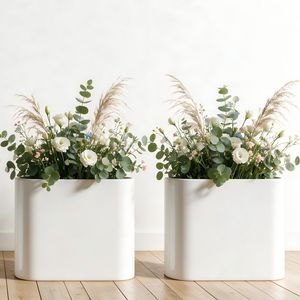 Custom Large Corten Steel Metal Stainless Outside Manufacturer Indoor Garden Planters